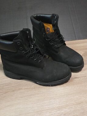 Men's Timberland Men's Black Leather Boots